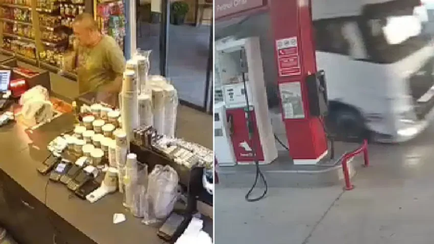 Bursada tir akaryakit istasyonunun marketine daldi 1 kisi oldu 2 kisi yaralandi VI6XRsVz